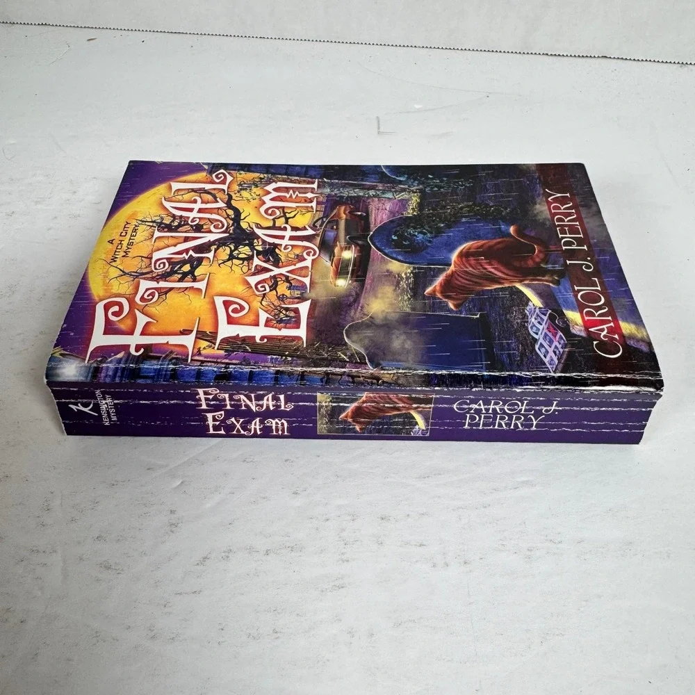 Final Exam Carol J. Perry 2019 First Printing Witch‎ City Mystery Kensington